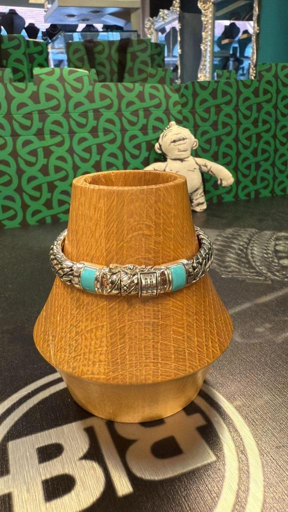 BUDDHA TO BUDDHA ARMBAND TYPE J070TQ D BEN XS STONE € 359,00, Sieraden, Tassen en Uiterlijk, Armbanden, Nieuw, Zilver, Zilver