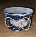 Duitse veldfles beker  bodemvondst Capelse veer., Tuin en Terras, Bloempotten, Ophalen of Verzenden, Rond, Minder dan 25 cm, Minder dan 40 cm