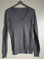 Massimo Dutti donkergrijze trui zijde/katoen en cashmere S, Massimo Dutti, Ophalen of Verzenden, Zo goed als nieuw, Maat 36 (S)