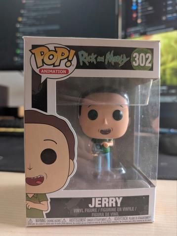 Funko Pop! Rick and Morty - Jerry #302 beschikbaar voor biedingen