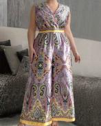 Jumpsuit Paisley Paars * NIEUW *, Verzenden, Nieuw, Paars, Broek of Spijkerbroek