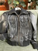Soepel leren bomber jack Goosecraft maat XL, maat 38 / 40, Maat 38/40 (M), Goosecraft, Zwart, Ophalen of Verzenden