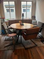 Ronde Eettafel - Stijlvol en Praktisch, Huis en Inrichting, Tafels | Eettafels, Ophalen, Gebruikt, 100 tot 150 cm, Vier personen