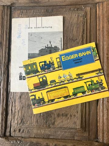 Vintage catalogi modelspoorbaan, jaren ‘60 beschikbaar voor biedingen