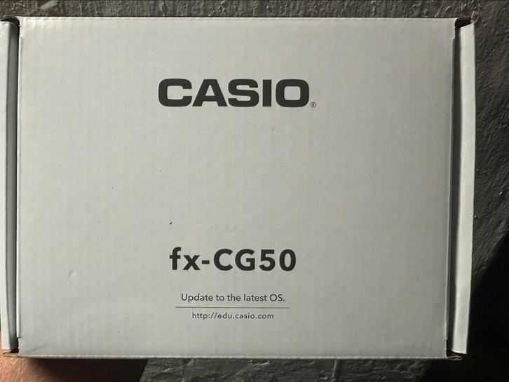 Casio FX-CG50 - Casio FX-CG50 Ecran couleur (ongeopend), Diversen, Rekenmachines, Nieuw, Ophalen of Verzenden