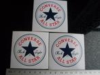 3x sticker converse all star logo chuck taylor, Verzamelen, Merk, Zo goed als nieuw, Verzenden