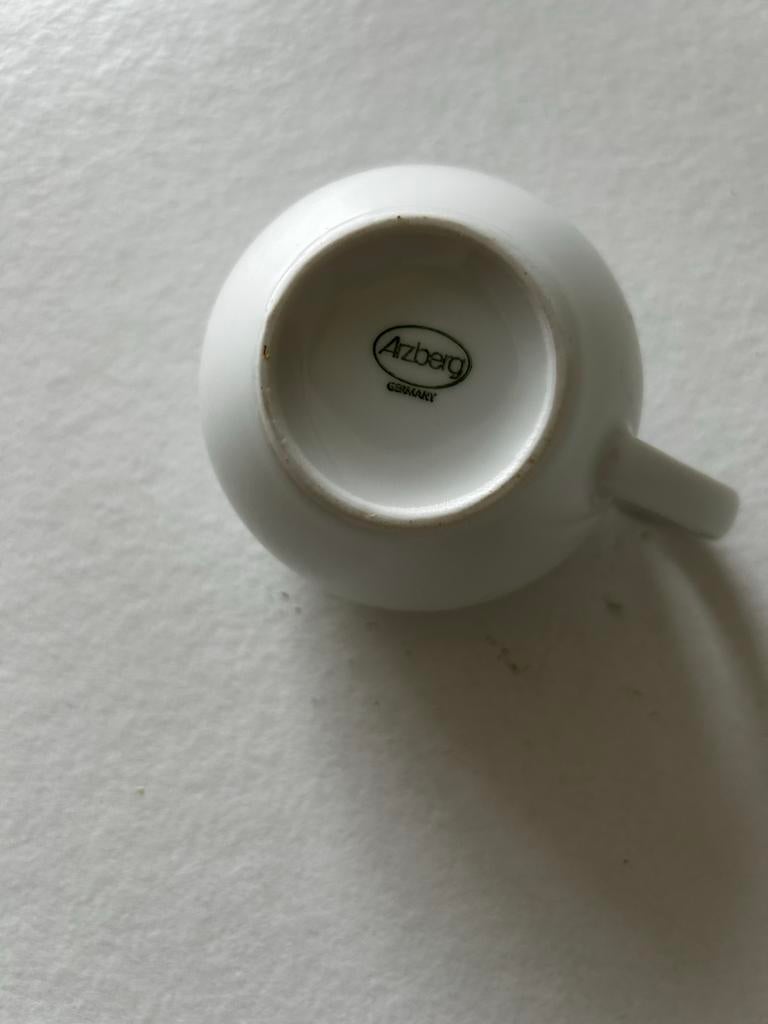 Arzberg Melkkannetje - Tijdloos Design, Gebruikt, Overige typen, Ophalen of Verzenden, Effen