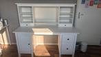 Hemnes bureau white wash met opbouw (IKEA) moet zms weg, Huis en Inrichting, Ophalen, Zo goed als nieuw