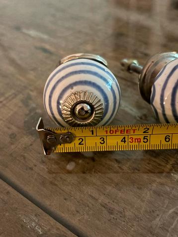 2x Deurknoppen/Kastknoppen ladegreep - 3,5cm Breed beschikbaar voor biedingen