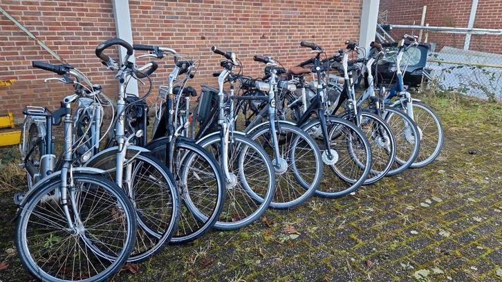 GROTE PARTIJ HANDEL | E-bikes OPKNAPERS Banden | Zadels, Fietsen en Brommers, Fietsonderdelen, Gebruikt, Ophalen