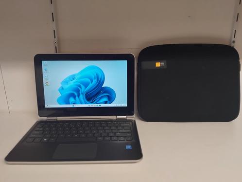 HP Pavilion x360 2-in-1 laptop en tablet 120GB SSD Touch W11, Computers en Software, Windows Tablets, Gebruikt, Wi-Fi, 11 inch