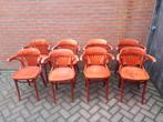 8 cafe stoelen thonet mancave te koop, Huis en Inrichting, Stoelen, Ophalen, Gebruikt, Bruin, Vijf, Zes of meer stoelen