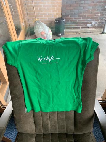 Tshirt Westlife groen beschikbaar voor biedingen