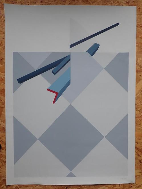 Mooie zeefdruk - Will Ferwerda (1941-2016), Antiek en Kunst, Kunst | Litho's en Zeefdrukken, Ophalen of Verzenden