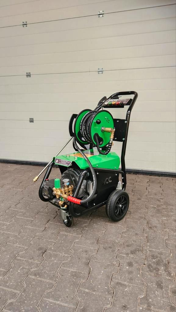 Hogedrukreiniger krachtstroom, hogedrukspuit, reiniger 400v, Tuin en Terras, Hogedrukreinigers, Nieuw, Elektrisch, Met regelbare waterdruk