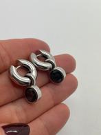 A289 Prachtige zilveren Ti Sento oorbellen, Sieraden, Tassen en Uiterlijk, Oorbellen, Hangers, Ophalen of Verzenden, X, Met edelsteen