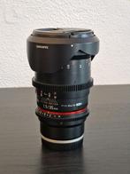 Samyang 35mm T1.5 AS UMC II - Sony E, Ophalen of Verzenden, Gebruikt