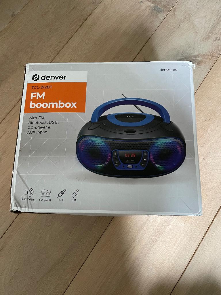 Kinder radio, Verzenden, Zo goed als nieuw, Radio, Met cd-speler