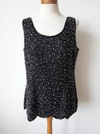Zwarte top mt M lovertjes/kraaltjes van Frank Usher, Maat 38/40 (M), Zwart, Ophalen of Verzenden, Zo goed als nieuw