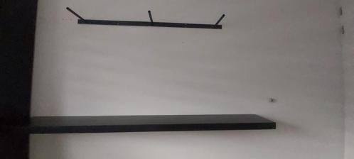 2 stuks Ikea Wandplank Lack zwartbruin, 190X26 cm, Huis en Inrichting, Woonaccessoires | Wandplanken en Boekenplanken, Zo goed als nieuw