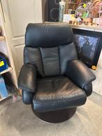 Hukla relax fauteuil leer sta opstoel, Huis en Inrichting, Fauteuils, Ophalen, Leer, Zo goed als nieuw, X