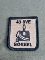 Borstpatch 43 BVE BOREEL, Verzamelen, Embleem of Badge, Nederland, Ophalen of Verzenden, Landmacht