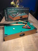 Mini pooltafel in originele doos - Sinterklaastip!, Sport en Fitness, Biljarten en Poolen, Ophalen of Verzenden, Zo goed als nieuw