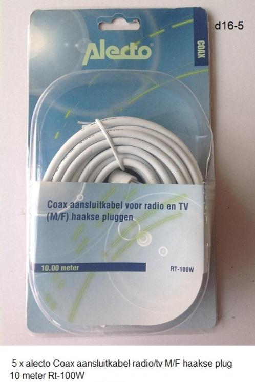 Grote partij div coax kabel, Audio, Tv en Foto, Audiokabels en Televisiekabels, Nieuw, Coaxiale kabel, Ophalen of Verzenden