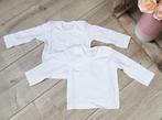 Partij babykleding 2-packs witte long sleeve t-shirts