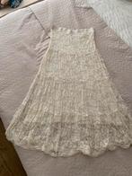 Lange kanten rok, Kleding | Dames, Rokken, Maat 38/40 (M), Divided, Beige, Ophalen of Verzenden