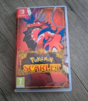 Pokemon scarlet switch game  beschikbaar voor biedingen