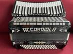 Mooie italiaanse Accordiola Waaierklavier accordeon. 4 korig, Muziek en Instrumenten, Accordeons, Gebruikt, Accordiola, 120-bas