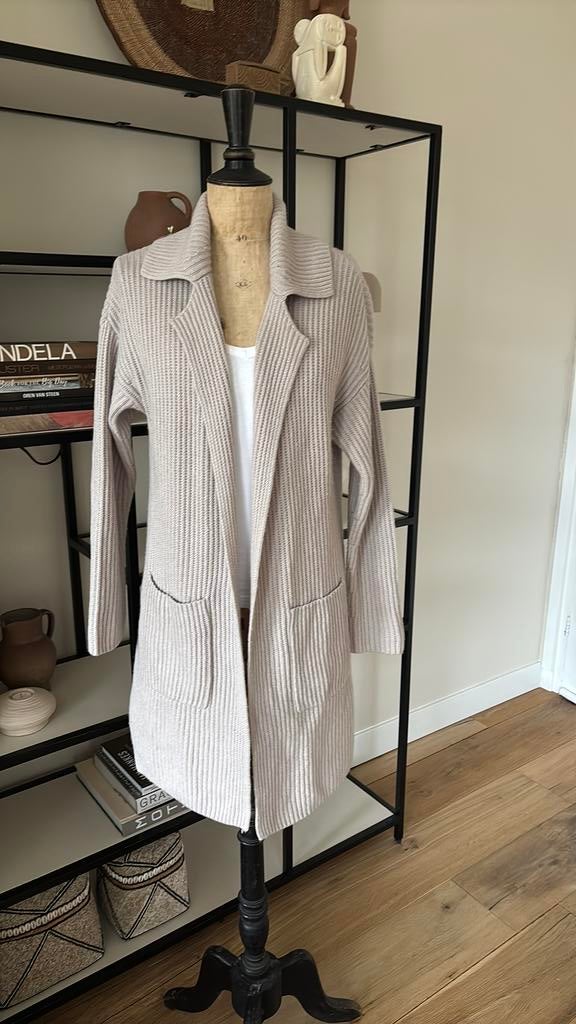 Luisa Cerano lang vest wolmengsel nieuwstaat D40, Kleding | Dames, Truien en Vesten, Ophalen of Verzenden, Zo goed als nieuw, Maat 38/40 (M)