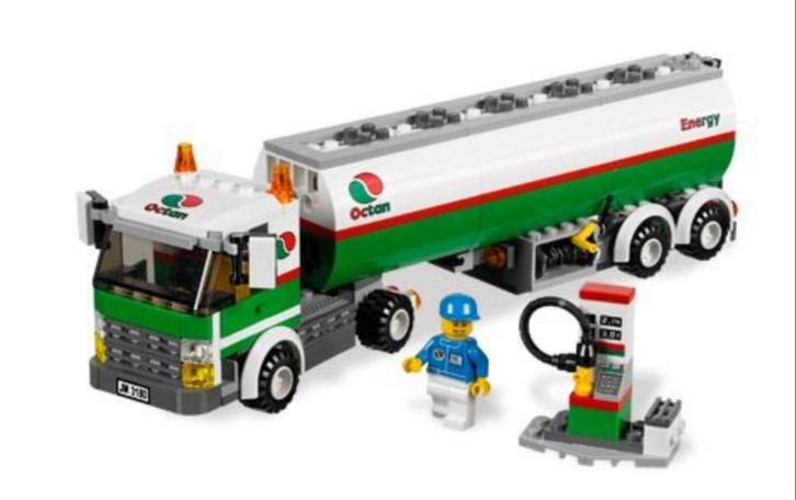 Lego City Tank Truck 3180, Kinderen en Baby's, Speelgoed | Duplo en Lego, Gebruikt, Lego, Complete set, Ophalen