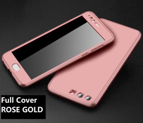 Full Beschermhoes Set voor Huawei P10 _ Roze Goud, Telecommunicatie, Mobiele telefoons | Hoesjes en Frontjes | Overige merken