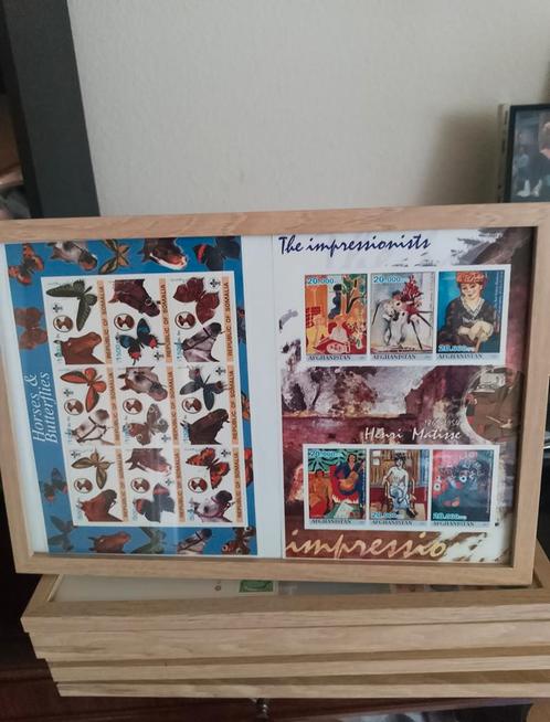 Postzegels: Paarden, Vlinders & Impressionisten, Postzegels en Munten, Postzegels | Nederland, Gestempeld, Na 1940, Ophalen of Verzenden