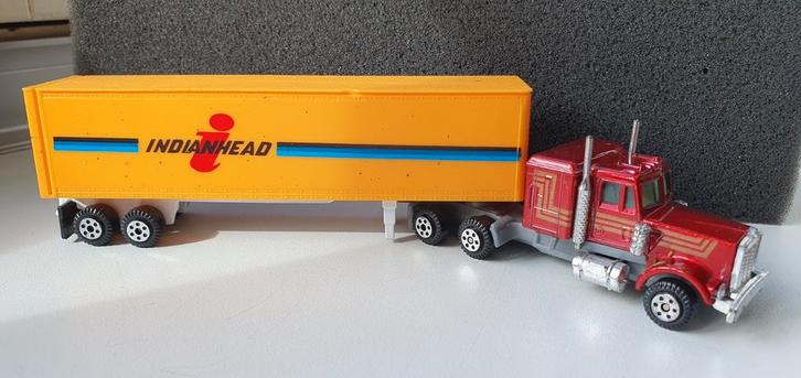 Yatming-Kenworth W900A CC indianhead, Hobby en Vrije tijd, Modelauto's | Overige schalen, Gebruikt, Bus of Vrachtwagen, Ophalen of Verzenden