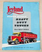 Leyland Trucks Brochure 1955 -Super-Range vrachtwagenfolder, Verzenden, Gelezen, Overige merken