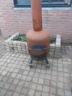 Oude allesbrander met pijp, Ophalen, Gebruikt, Vuurkorf