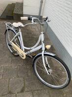 Batavus Diva Damesfiets - Wit, zilver en paars, Fietsen en Brommers, Fietsen | Dames | Damesfietsen, Ophalen, 53 tot 56 cm, Versnellingen
