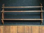 Antiek Houten Bordenrek vintage, Ophalen