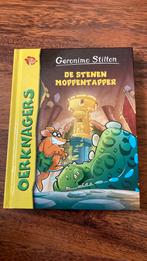 Geronimo Stilton, de stenen moppentapper, Ophalen of Verzenden, Zo goed als nieuw