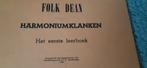 Folk Dean Harmoniumklanken - Het 1e leerboek / Klavarskribo, Muziek en Instrumenten, Orgel, Gebruikt, Overige genres, Les of Cursus