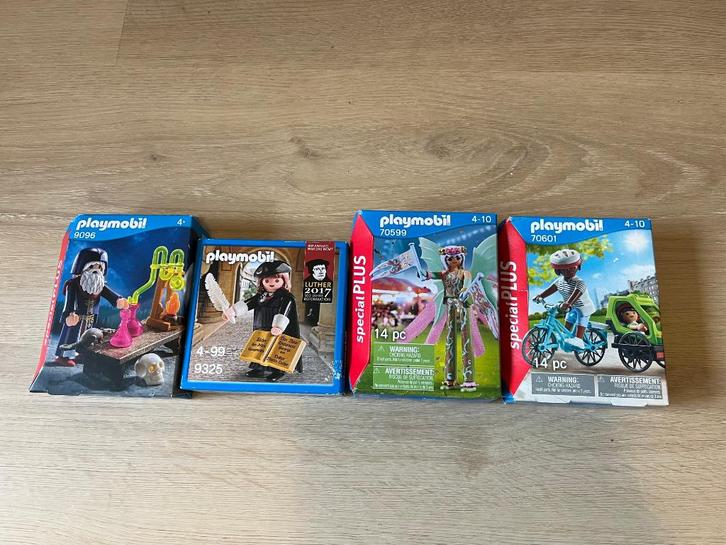 Playmobil 4 setjes nieuw in doos, Kinderen en Baby's, Speelgoed | Playmobil, Nieuw, Complete set, Ophalen of Verzenden