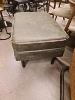 Nieuwe bepure home rodeo hocker army leer 80x55cm €140, Ophalen, Industrieel landelijk barok brocante koloniaal boheems vintage