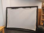 projectiescherm voor films of reclame, Ophalen, Handmatig, Gebruikt