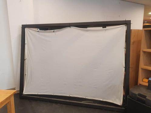 projectiescherm voor films of reclame, Audio, Tv en Foto, Projectieschermen, Gebruikt, Handmatig, Ophalen