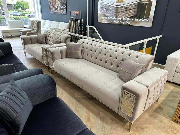 leegverkoop van banken, slaapbanken, hoekbanken, op=op, Huis en Inrichting, Slaapkamer | Slaapbanken, Nieuw, Tweepersoons, Ophalen