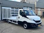 Iveco Daily 35S14 2.3 Autotransporter Tijhof 5.14 M Airco Cr, Auto's, Bestelauto's, 13 km/l, Gebruikt, Iveco, Wit