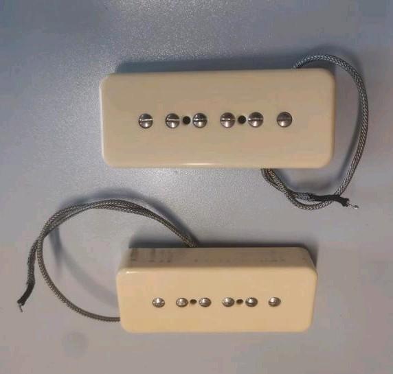 Gitaar Pickups - Hep Cat P90 Mid 50's Set, Muziek en Instrumenten, Instrumenten | Onderdelen, Gebruikt, Elektrische gitaar, Ophalen of Verzenden